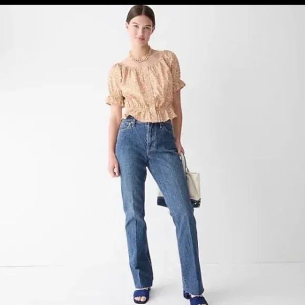 New Jcrew Demi Bootcut Straight Jeans size 29 Tall BF571 women’s